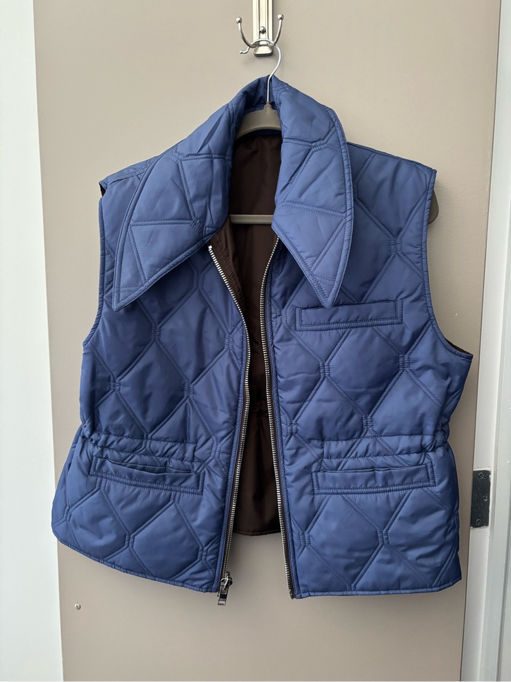 NWOT Ganni Reversible Ripstop Vest - Picture 5 of 6